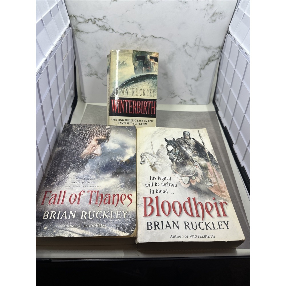The Godless World Book 1 2 3, Brian Ruckley Winterbirth Bloodheir Fall of Thanes